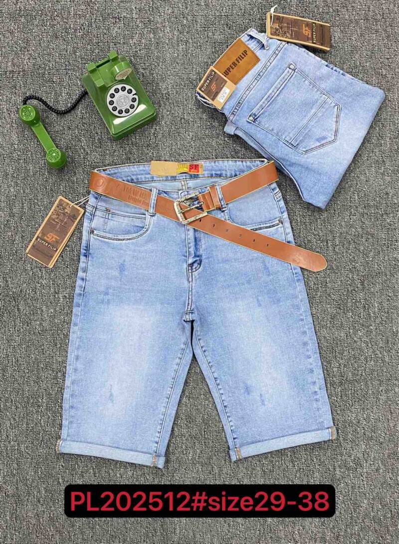 Rybaczki damskie jeansy Roz 29-38, 1 Kolor Paczka 10 szt